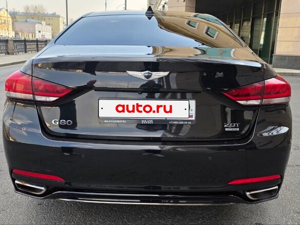2019 Genesis G80 I, чёрный, 2650000 рублей - вид 3