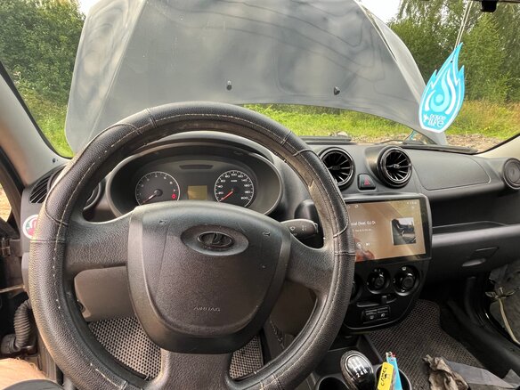 2013 Lada (ВАЗ) Granta I, чёрный, 300000 рублей - вид 17