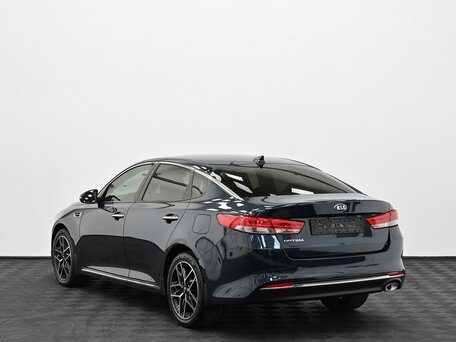 2018 Kia Optima IV, синий, 1599000 рублей, вид 4