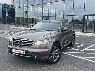 2007 Infiniti FX35 I (S50) Рестайлинг, коричневый, 1270000 рублей, вид 4
