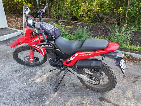 2023 Motoland XR250 Enduro, красный, 135000 рублей, вид 2