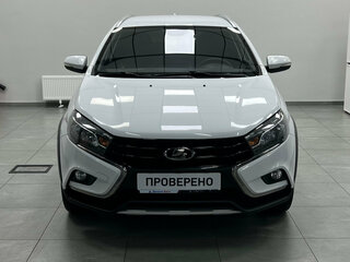 2020 Lada (ВАЗ) Vesta SW Cross I, белый, 1020000 рублей, вид 2