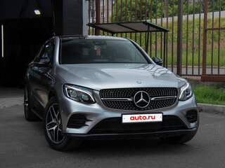 2017 Mercedes-Benz GLC Coupe 300 I (C253), серебристый, 3600000 рублей, вид 1