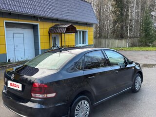 2019 Volkswagen Polo V Рестайлинг, чёрный, 1000000 рублей, вид 4