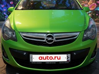 2012 Opel Corsa D Рестайлинг II, зелёный, 630000 рублей, вид 1