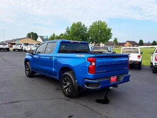 2022 Chevrolet Silverado Double Cab IV (T1XX), голубой, 7260628 рублей, вид 3