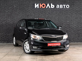 2016 Kia Rio III Рестайлинг, чёрный, 1150000 рублей, вид 3