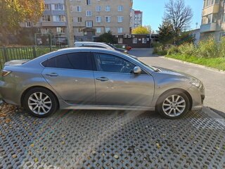 2011 Mazda 6 II (GH) Рестайлинг, серебристый, 870000 рублей, вид 4
