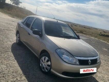 2008 Renault Symbol ll, бежевый - вид 2
