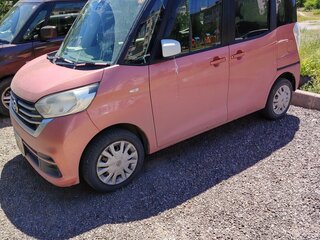 2017 Nissan Dayz Roox I Рестайлинг, розовый, 850000 рублей, вид 1