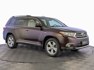 2013 Toyota Highlander II (XU40) Рестайлинг, красный, 1995000 рублей, вид 3