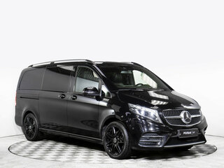 2021 Mercedes-Benz V-Класс Long 250 d длинный III (W447) Рестайлинг, чёрный, 6500000 рублей, вид 2