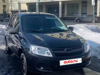 2013 Lada (ВАЗ) Granta I, синий, 450000 рублей, вид 4