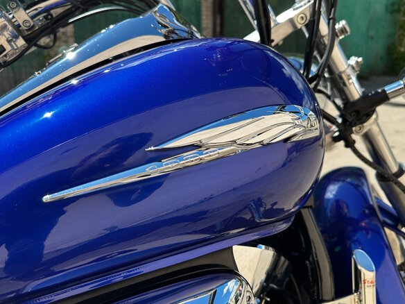 2005 Honda VTX 1300, синий, 707000 рублей - вид 12