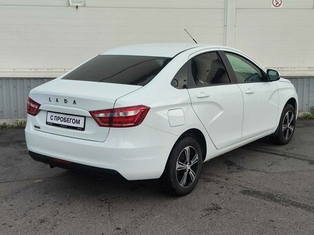 2020 Lada (ВАЗ) Vesta I, белый, 895000 рублей, вид 4