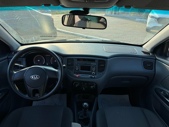 2011 Kia Rio II Рестайлинг, серебристый - вид 7