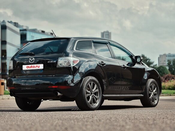 2010 Mazda CX-7 I Рестайлинг, чёрный, 820000 рублей - вид 2