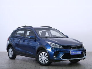 2021 Kia Rio X IV Рестайлинг, синий, 1449000 рублей, вид 1