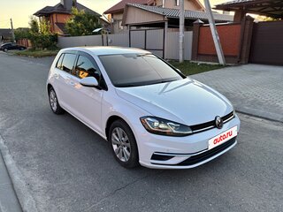 2017 Volkswagen Golf VII Рестайлинг, белый, 1450000 рублей, вид 5