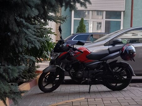 2022 Bajaj Pulsar 125, красный, 110000 рублей, вид 5