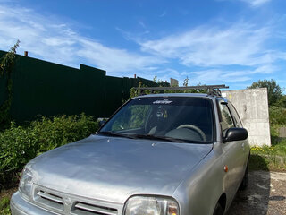 1995 Nissan Micra II (K11), серебристый, 165000 рублей, вид 2