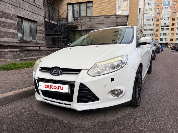 2012 Ford Focus III, белый, 630000 рублей - вид 1