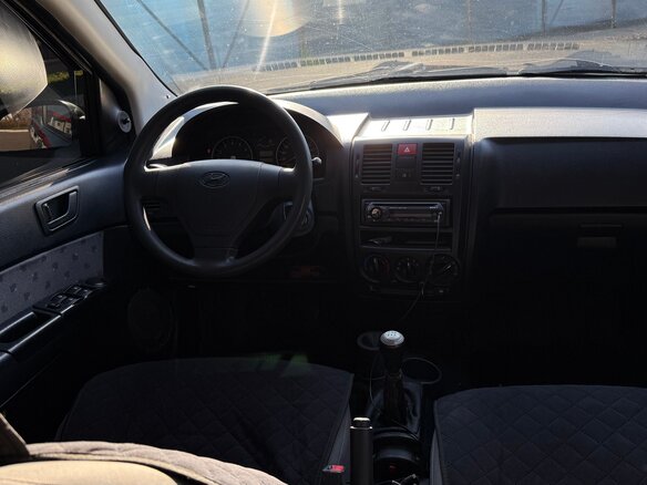 2004 Hyundai Getz I, чёрный, 310000 рублей - вид 7