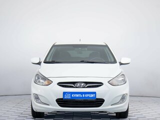 2012 Hyundai Solaris I, белый, 699000 рублей, вид 2