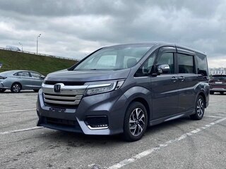 2021 Honda Stepwgn Spada V Рестайлинг, серый, 1900000 рублей, вид 2