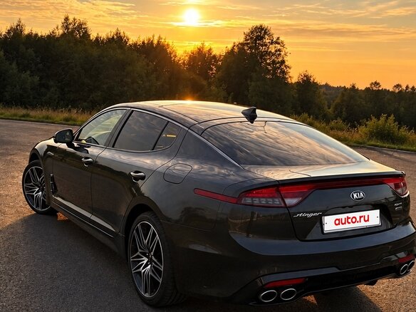 2021 Kia Stinger I Рестайлинг, серый, 3419000 рублей