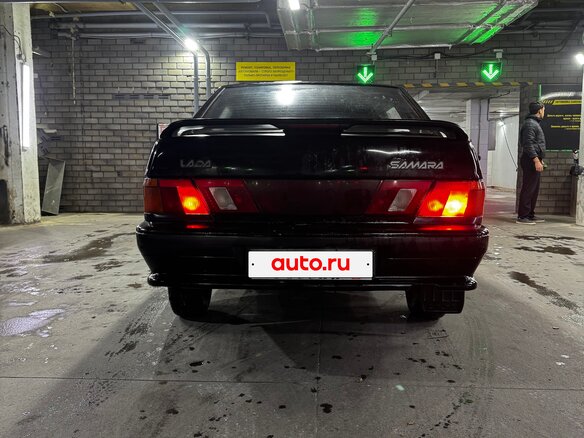 2006 Lada (ВАЗ) 2115, чёрный - вид 2