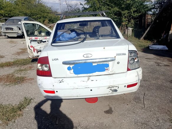 2010 Lada (ВАЗ) Priora I, белый - вид 3