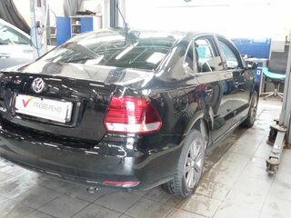 2019 Volkswagen Polo V Рестайлинг, чёрный, 1190000 рублей, вид 3