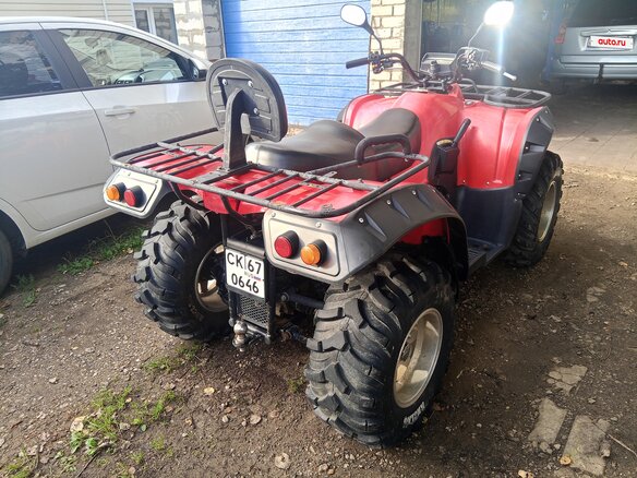 2011 Stels ATV-500, красный, 380000 рублей - вид 8