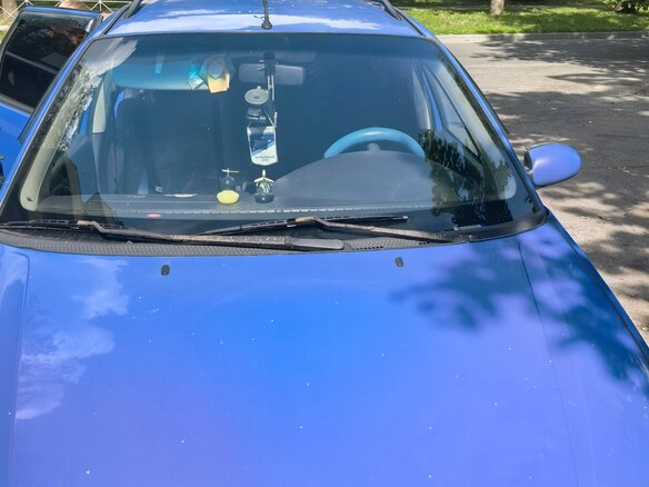 2003 Ford Focus I Рестайлинг, голубой, 115000 рублей - вид 1