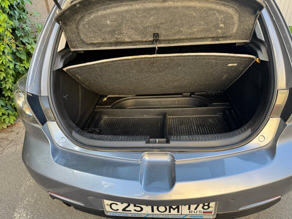 2003 Mazda 3 I (BK), серый, 659000 рублей - вид 14