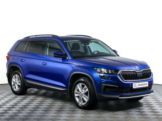 2021 Skoda Kodiaq I Рестайлинг, синий, 2467000 рублей, вид 3