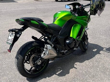2015 Kawasaki Z 1000SX, зелёный, 850000 рублей, вид 5