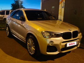 2016 BMW X4 20d I (F26), серебристый, 2550000 рублей, вид 2