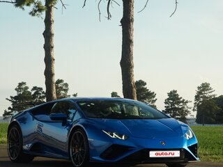 2020 Lamborghini Huracán I Рестайлинг, синий, 21500000 рублей, вид 4