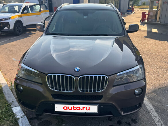 2013 BMW X3 20i xDrive II (F25), коричневый, 1599000 рублей - вид 8