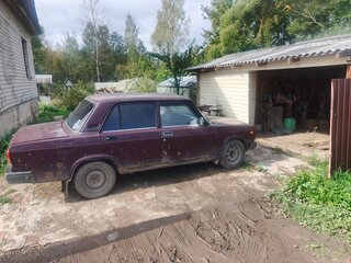 2006 Lada (ВАЗ) 2107, пурпурный, 110000 рублей, вид 2