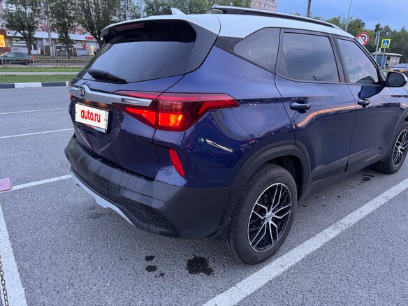 2020 Kia Seltos I, синий - вид 6