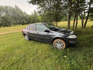 2008 Renault Megane II Рестайлинг, серый, 360000 рублей, вид 2