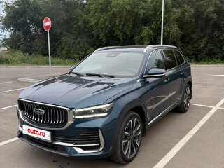 2023 Geely Monjaro (Xingyue L) I, синий, 2850000 рублей, вид 1