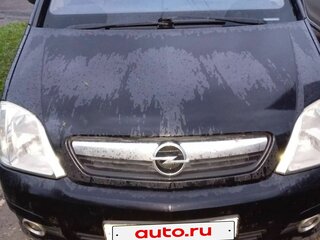 2008 Opel Meriva A Рестайлинг, чёрный, 320000 рублей, вид 3