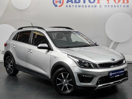 2018 Kia Rio X-Line IV, серебристый, 1399000 рублей, вид 1