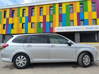 2017 Toyota Corolla Fielder XI (E160, E170, E180) Рестайлинг 1, серебристый, 1000000 рублей, вид 4