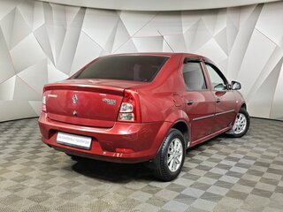 2010 Renault Logan I Рестайлинг, красный, 427000 рублей, вид 2