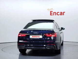 2022 Audi A6 45 TFSI V (C8) Рестайлинг, синий, 4400000 рублей, вид 4